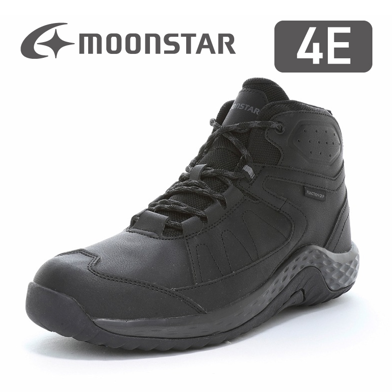 MoonStar（ムーンスター） スニーカー 防水 防滑 幅広 4E メンズ