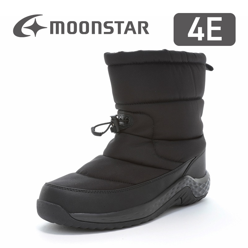 MoonStar（ムーンスター） ブーツ 防水 防滑 幅広 甲高 4E メンズ