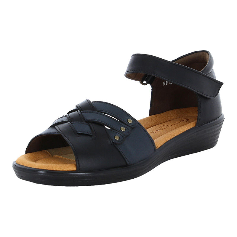 ムーンスター スポルス サンダル 日本製 軽量 革靴 本革 幅広 3E