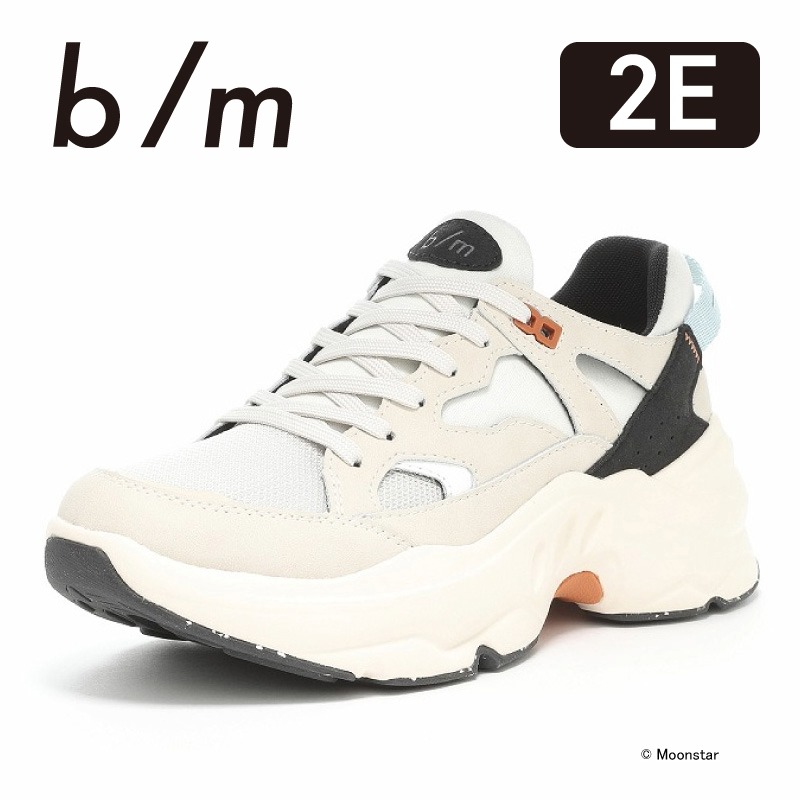 送料無料 ムーンスター b/m メンズ/レディース 厚底 スニーカー B/M01 チャグ サンド moonstar 2E 抗菌防臭 衝撃吸収 エコ設計 ユニセックス インヒール シューズ 靴 歩きやすい b/m ムーンスター ビーエム スニーカー 厚底 メンズ レディース