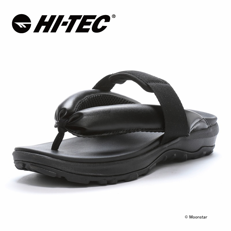 ハイテック HI-TEC サンダル メンズ レディース サマー シューズ キャンプ 普段履き 黒 履きやすい ハタゴ HT SD012 HATAGO ブラック グレイ [20%OFF]7月5日値下 | HI-TEC | 01