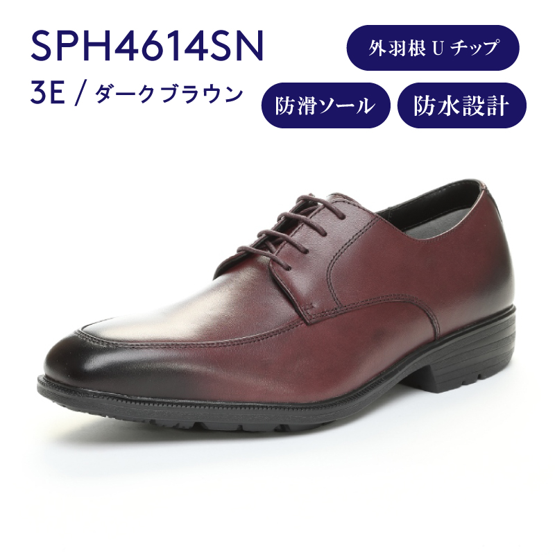 BALANCE WORKS ムーンスター バランスワークス 防水 防滑 革靴 幅広 3E