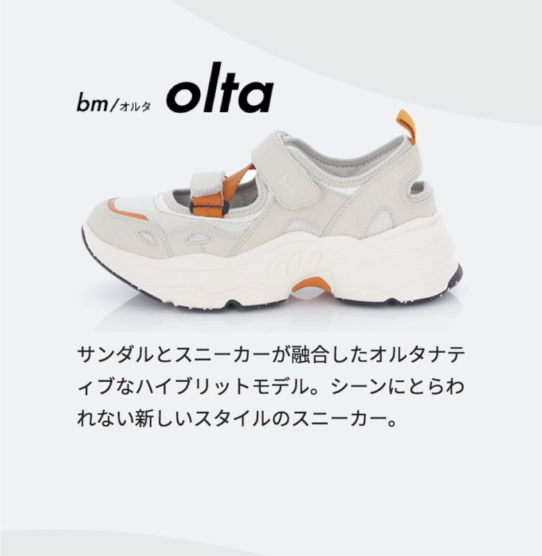 beatrix様用　23-24モデル　Mサイズ　ホワイト b/m ムーンスター ビーエム スニーカー 厚底 メンズ レディース サマー