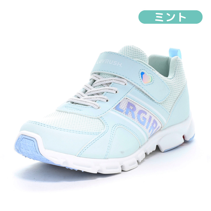 ムーンスター ラブラッシュ スニーカー 防水 軽量 幅広 甲高 3E 子供靴 ジュニア シューズ 女の子 moonstar LUVRUSH LV 1266 [2026年春夏新作] 3月26日発売 百選 | ムーンスター スーパースター | 02