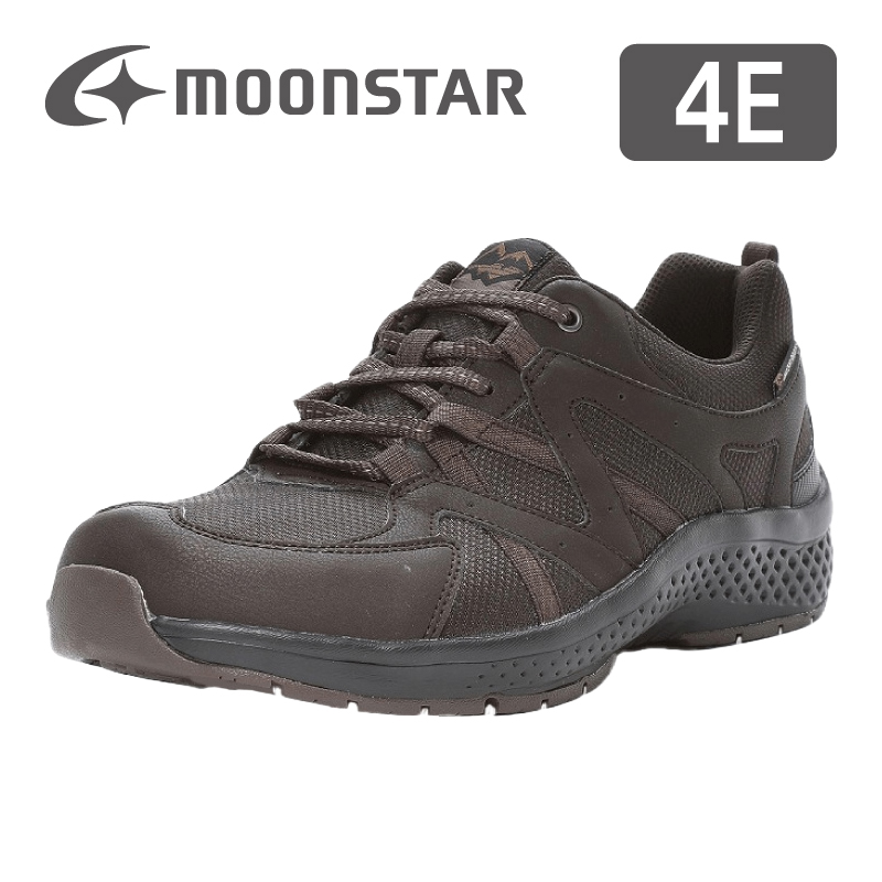 MoonStar（ムーンスター） メンズ スニーカー 防水 幅広 4E