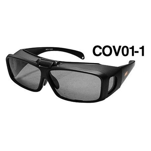 送料無料/定形外 Coleman 偏光サングラス 跳ね上げ オーバーサングラス コールマン 眼鏡の上から掛けられる COV01-1 COV01-2 COV01-3 釣り S◇ COV01｜more-create｜02