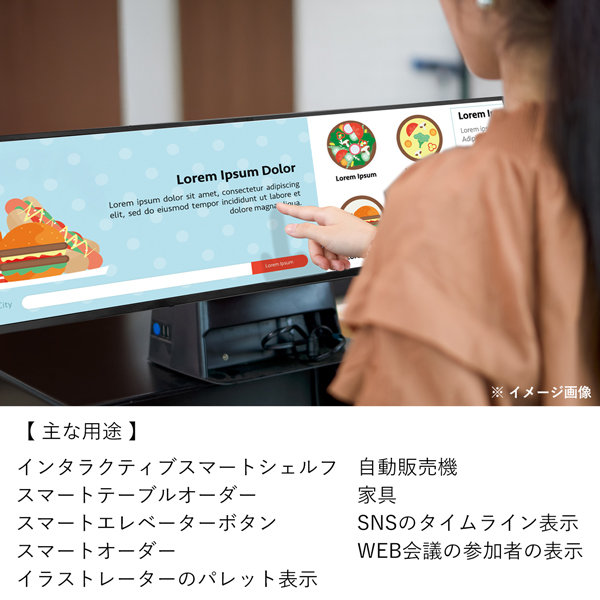 美品 LG LD 290EJS 29インチ サイネージ 電子ディスプレイ 動作品 in-TOUCH Stretchディスプレイ | LGディスプレイ タッチパネル