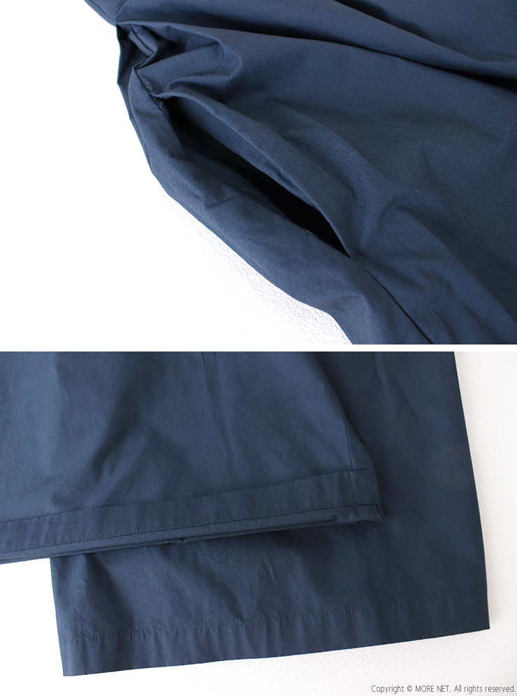 ブルーウィロー blue willow コットンタイプライターサロペット