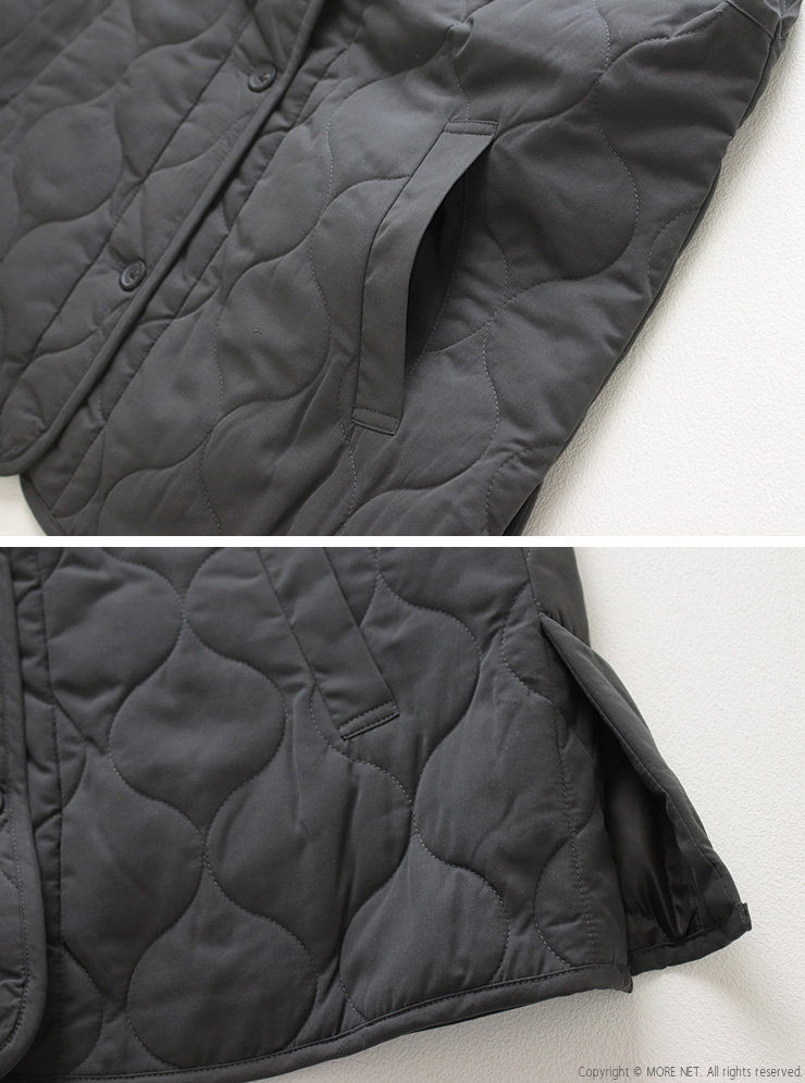 ブルーウィロー blue willow キルティングベスト 01EFP16468 中綿 無地