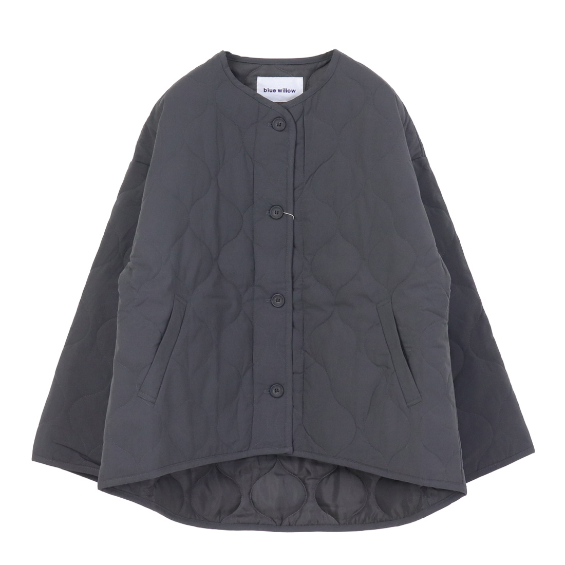 ブルーウィロー blue willow キルティングショートコート 01EFP17469