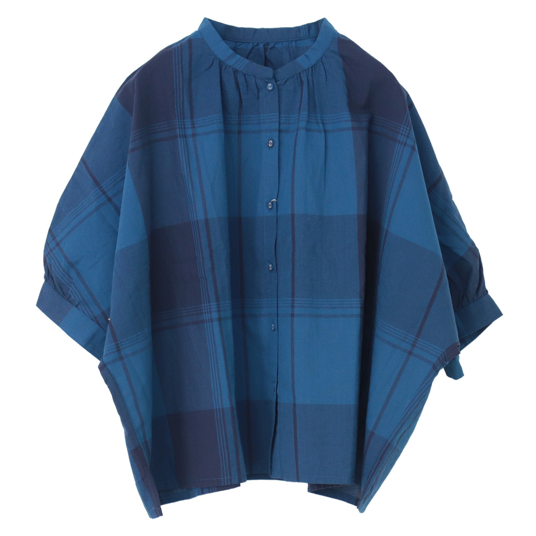 ブルーウィロー blue willow コットンリネン細番手ブロックCHブラウス 01EUP11304  シャツ  レディース 2025春夏 /返品・交換不可/SALE セール |  | 02
