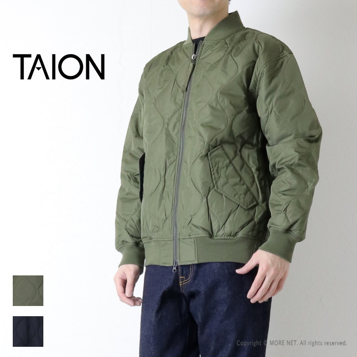 �^�C�I�� TAION �~���^���[MA-1�_�E���W���P�b�g TAION-111M1ML-1 �����Y �t���C�g �C���i�[ 2025�H�~