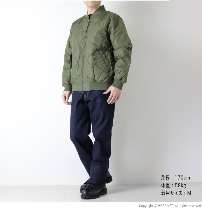 TAION（タイオン） ミリタリーMA-1ダウンジャケット TAION-111M1ML-1