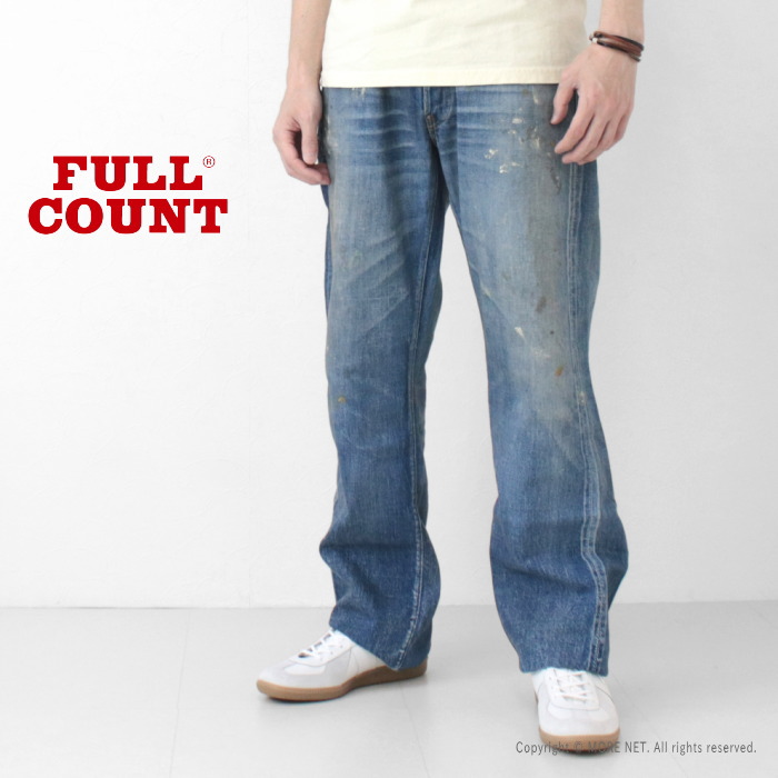 フルカウント FULLCOUNT 11.5ozスーパースムースデニム 1937モデル DARTFORD SPLATTER 1126HW メンズ 日本製 ジーンズ | FULLCOUNT | 03