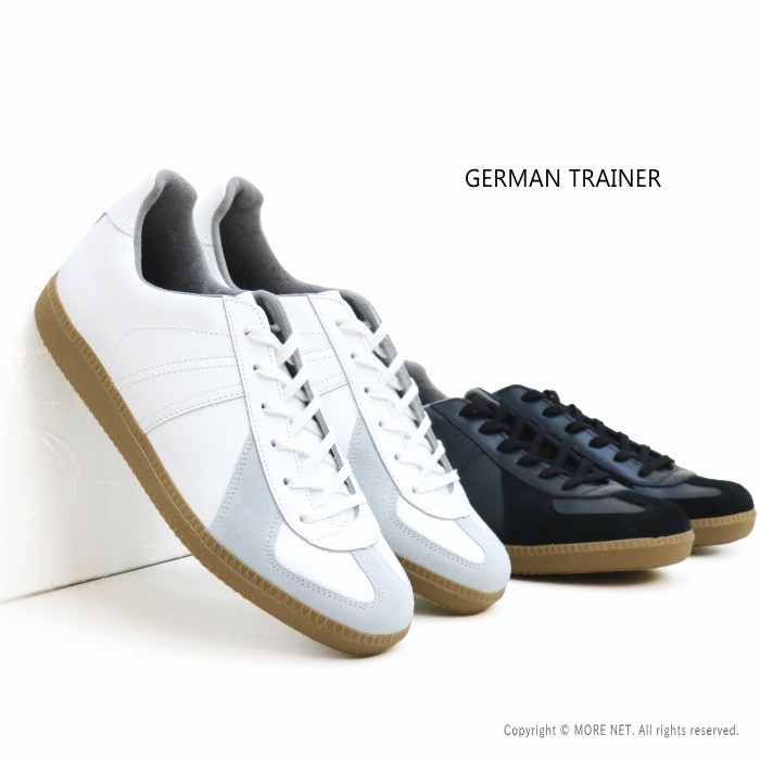 ジャーマントレーナー GERMAN TRAINER レザースニーカー 1183 メンズ レディース 靴 本革 23~29cm