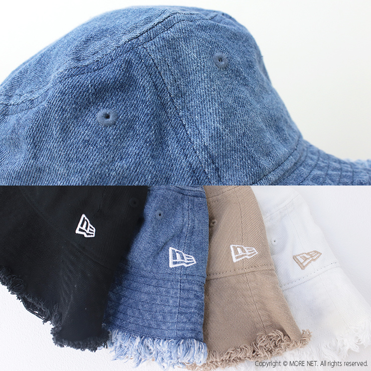 ニューエラ NEW ERA バケット01 Cut Off 14109604/14109605/14109606/14109607 帽子 バケットハット フリンジ レディース 2024春夏｜more-net2｜10