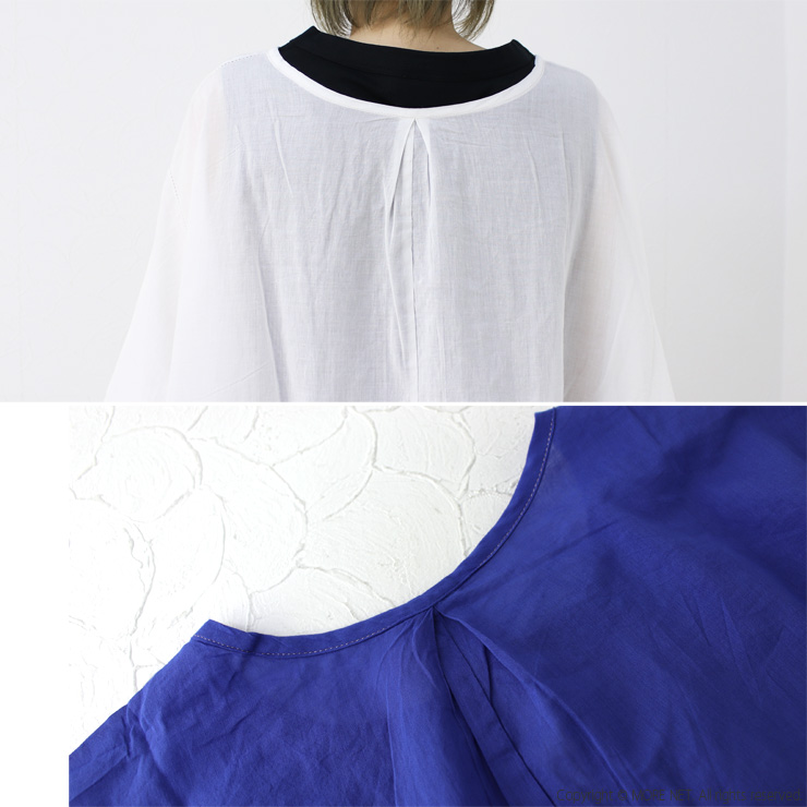 ヤラ YARRA ワイドシルエット2WAYチュニック 14143268 インド綿 ブラウス レディース トップス /返品・交換不可/SALE セール | YARRA | 11