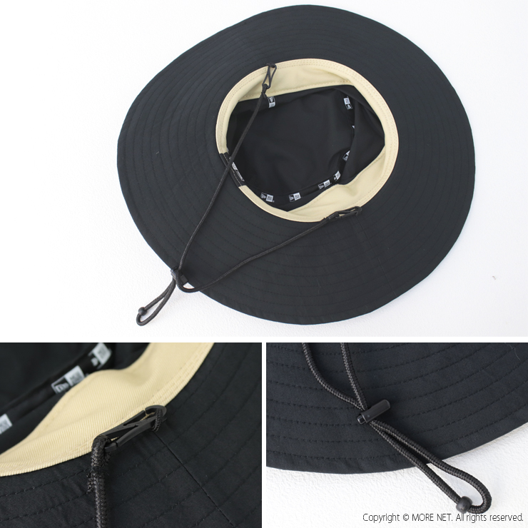 ニューエラ NEW ERA アドベンチャーハット ワイドブリム Typewriter ベーシック 14388549/14388550/14388551 レディース 帽子 つば広 ロゴ 2025春夏 | Adventure | 08