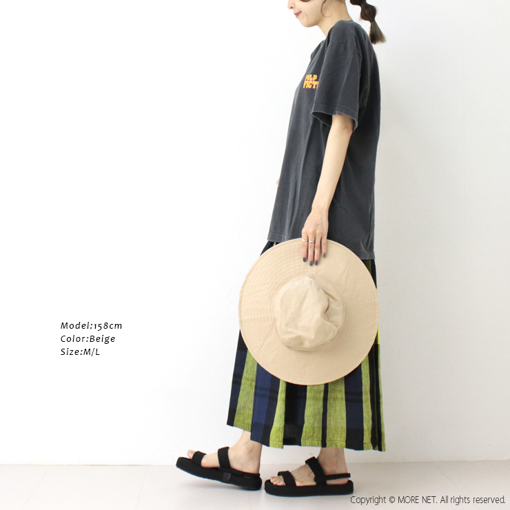 ニューエラ NEW ERA アドベンチャーハット ワイドブリム Typewriter ベーシック 14388549/14388550/14388551 レディース 帽子 つば広 ロゴ 2025春夏 | Adventure | 09