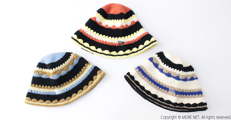 ニューエラ NEW ERA クロシェニットバケットハット 14474872/14474873/14474874 一ツ山佳子監修 帽子 バケハ ロゴ刺繍 レディース メンズ 2025春夏 | Bucket（NEW ERA） | 09