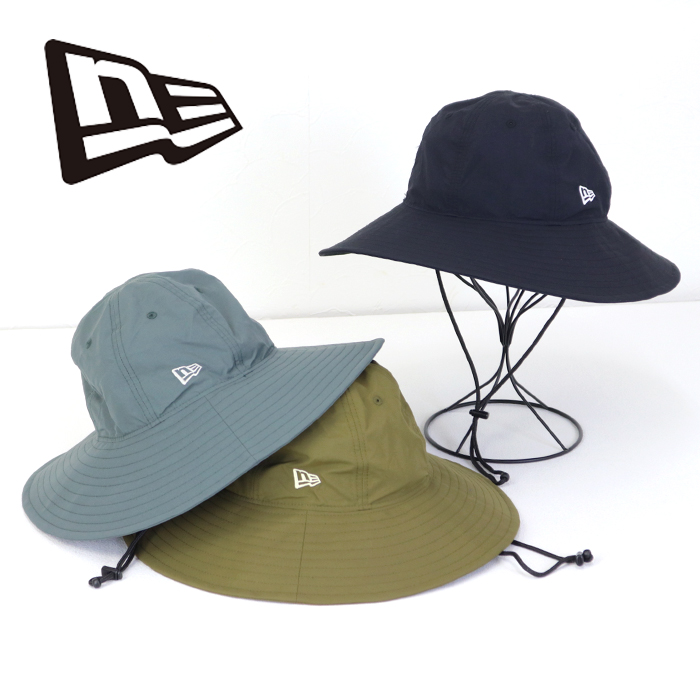 NEW ERA（ニューエラ） エクスプローラーハット ワイドブリム ナイロン