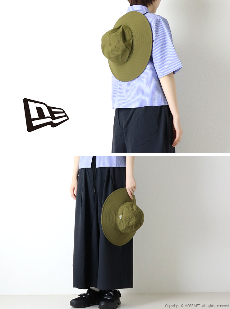 NEW ERA（ニューエラ） エクスプローラーハット ワイドブリム ナイロン