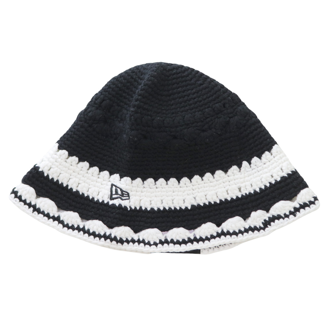 Bucket（NEW ERA） ニューエラ NEW ERA クロシェニットボーダー