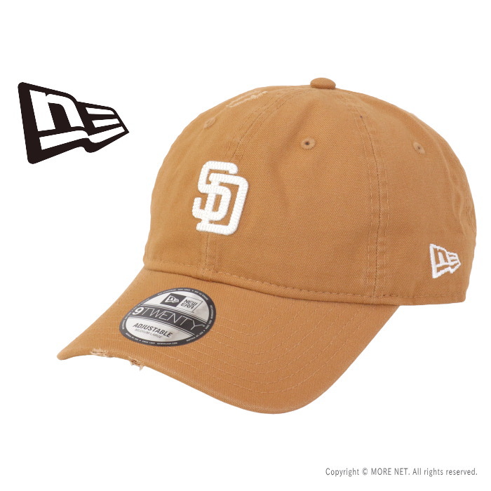バナナマン バ帽 バイカラーキャップ ブラウン 茶色　NEW ERA NEW ERA（ニューエラ） ダメージダックキャンバスキャップ