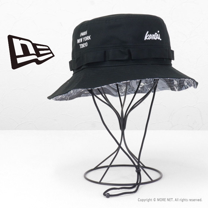 NEW ERA（ニューエラ） 山本寛斎コラボ アドベンチャーハット 14858760