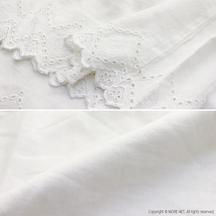 ヤラ YARRA INDIAリネンスカラップ刺繍パンツ 15403252 インド製 ワイド 無地 レディース ボトム /返品・交換不可/SALE セール 爆買 | YARRA | 13