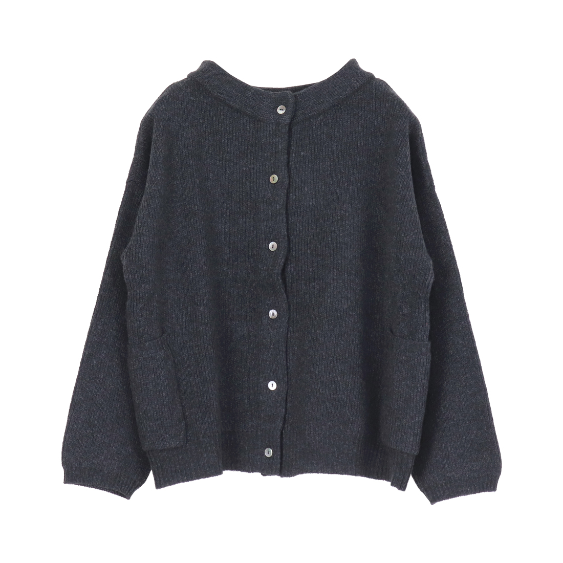 ヤラ YARRA イタリーメリノ2WAYカーディガン 1542-231 ニット ボタン ショート トップス 羽織 レディース 2025秋冬 YARRA（ヤラ） イタリーメリノ2WAYカーディガン 1542-231 ニット