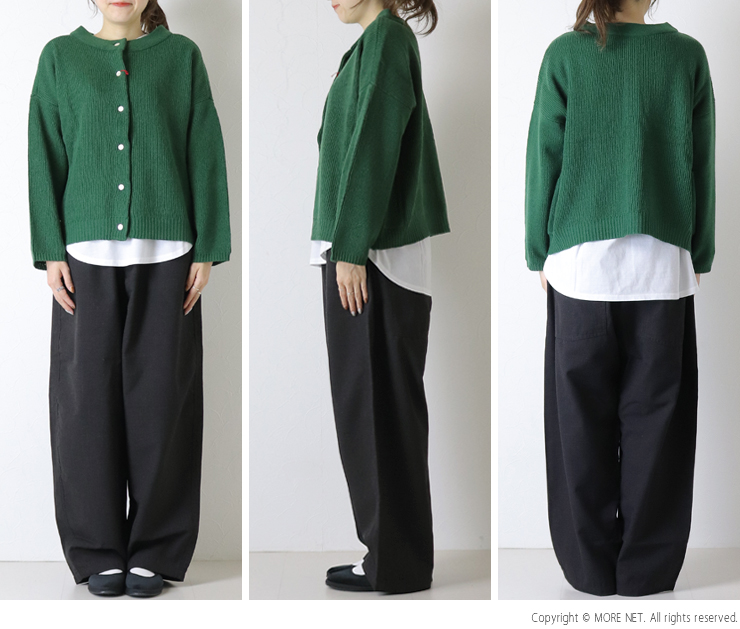 Y's ショート丈カーディガン ブラック 2 キレイめ 羽織り 着回し STAFF STYLING｜THE SHOP YOHJI YAMAMOTO