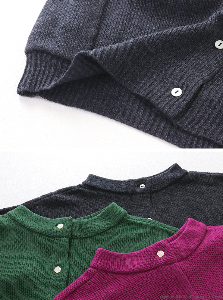 YARRA（ヤラ） イタリーメリノ2WAYカーディガン 1542-231 ニット