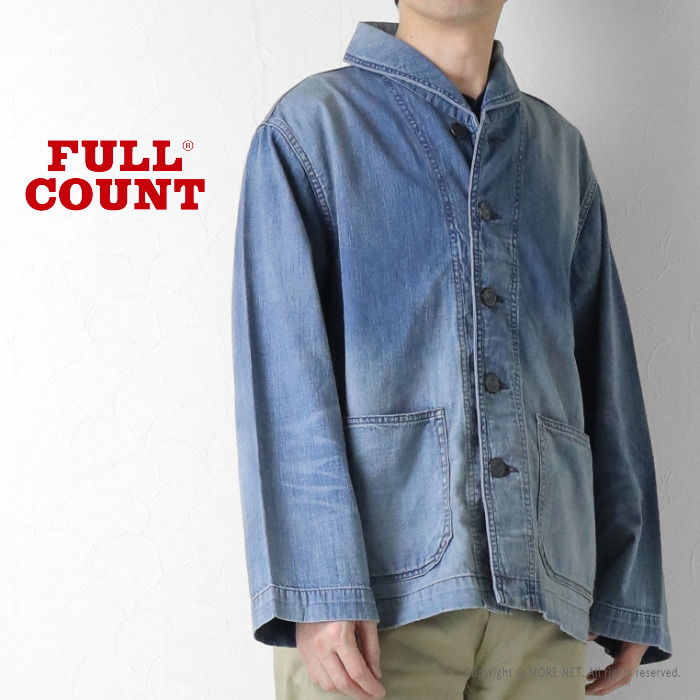 FULLCOUNT（フルカウント） ショールカラーデニムカバーオール 2052HW