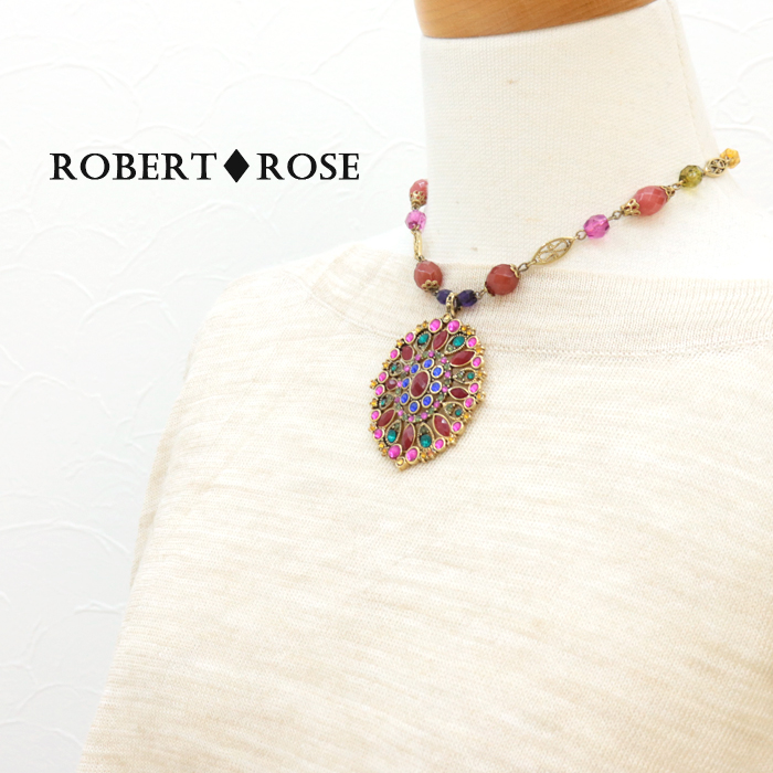 Yahoo! Yahoo!ショッピング(ヤフー ショッピング)ロバートローズ ROBERT ROSE ビジューモチーフネックレス 2078596 アクセサリー レディース/メール便可 /返品・交換不可/SALE セール