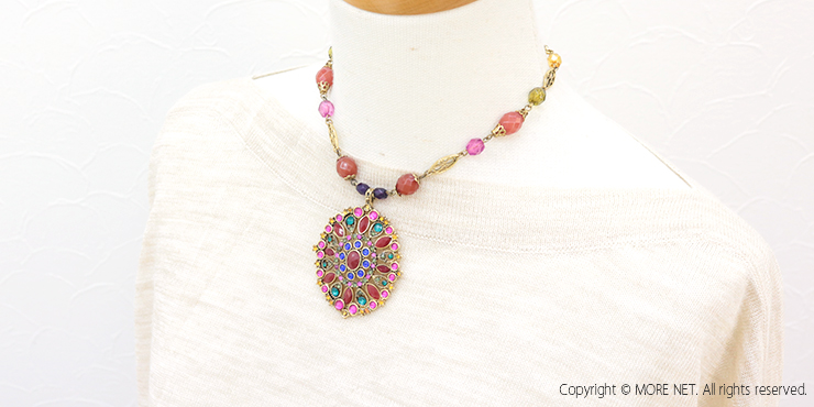 ロバートローズ ROBERT ROSE ビジューモチーフネックレス 2078596 アクセサリー レディース/メール便可 /返品・交換不可/SALE セール |  | 03