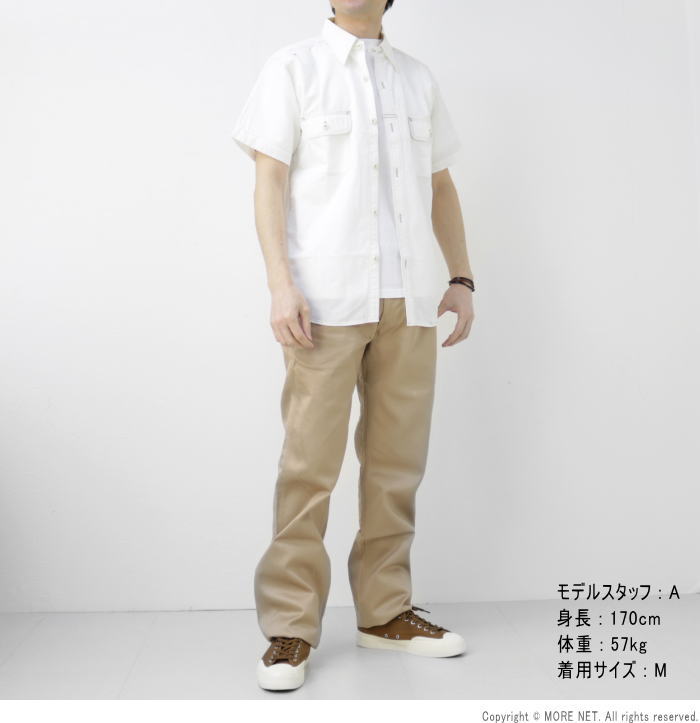 SALE セール/フェローズ PHERROW'S ワークシャツ 23S-770WSS メンズ 日本製 半袖 /返品・交換不可 |  | 09