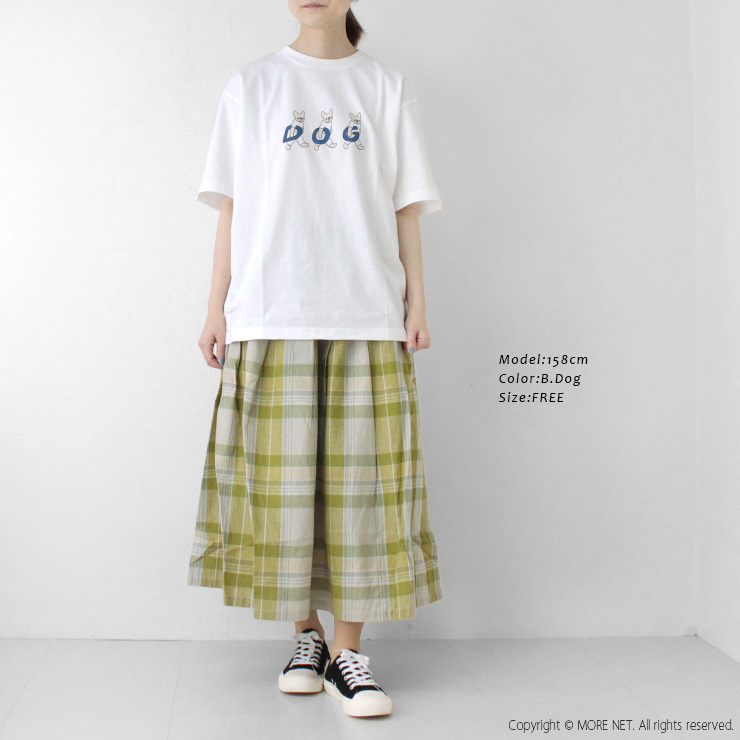 フィルム FILUM ぽんた家のホリデーTシャツ 2411306 トップス 犬 ドッグ 半袖 5分袖 無地 ワイド 日本製 レディース メンズ ユニセックス 2025春夏 メール便可 |  | 03