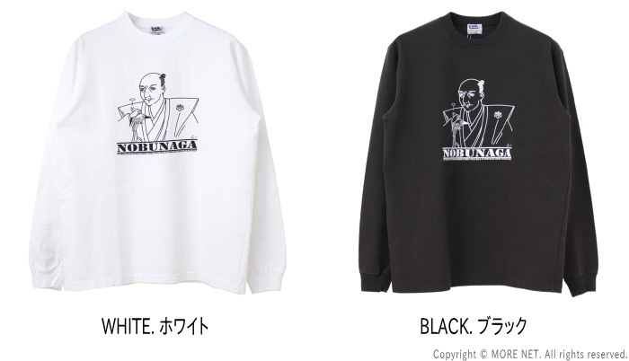 フェローズ PHERROW'S プリント長袖Tシャツ NOBUNAGA 24S-PLT-N メンズ 日本製 /返品・交換不可/SALE セール | Pherrow's | 01