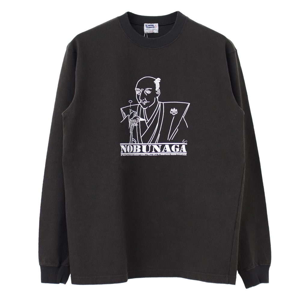 フェローズ PHERROW'S プリント長袖Tシャツ NOBUNAGA 24S-PLT-N メンズ 日本製 /返品・交換不可/SALE セール | Pherrow's | 08