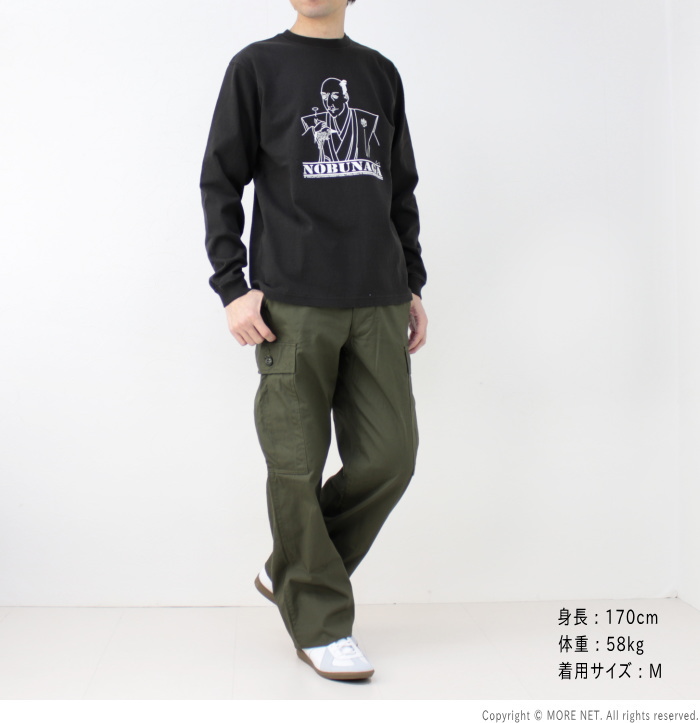 フェローズ PHERROW'S プリント長袖Tシャツ NOBUNAGA 24S-PLT-N メンズ 日本製 /返品・交換不可/SALE セール | Pherrow's | 09