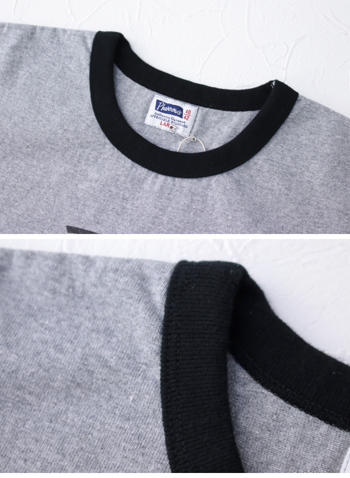SALE セール/フェローズ PHERROW'S プリントTシャツ 24S-PMT-TT1 メンズ 日本製 半袖 /返品・交換不可 | Pherrow's | 05