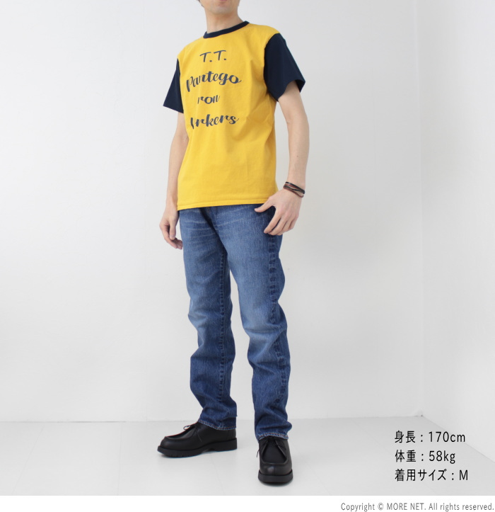 SALE セール/フェローズ PHERROW'S プリントTシャツ 24S-PMT-TT1 メンズ 日本製 半袖 /返品・交換不可 | Pherrow's | 10