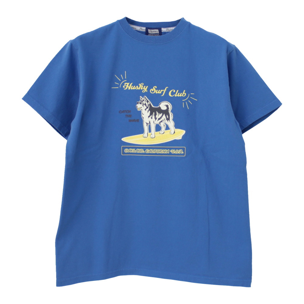 フェローズ PHERROW&apos;S プリント半袖Tシャツ 24S-PT5 メンズ Husky Surf ...