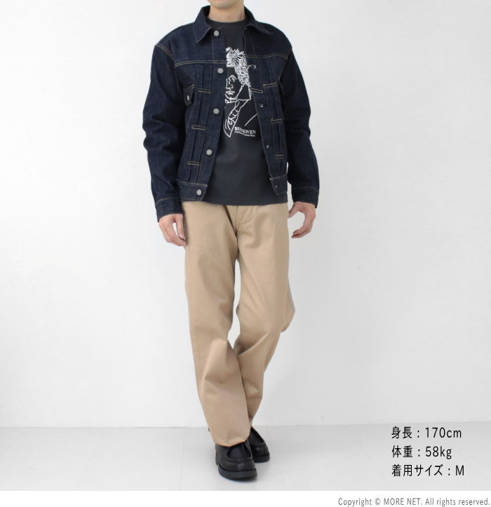 フェローズ PHERROW'S プリント長袖Tシャツ 24W-PLT-B メンズ 日本製 ベートーベン | Pherrow's | 10