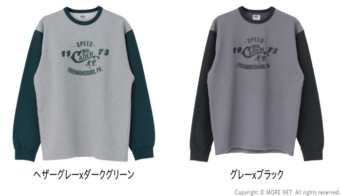 フェローズ PHERROW'S プリント裏毛長袖Tシャツ 24W-PMCT1 メンズ 日本製 | Pherrow's | 03