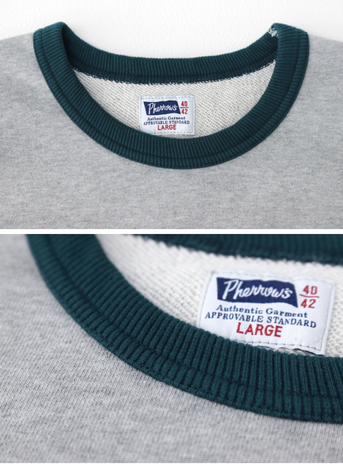 フェローズ PHERROW'S プリント裏毛長袖Tシャツ 24W-PMCT1 メンズ 日本製 | Pherrow's | 04