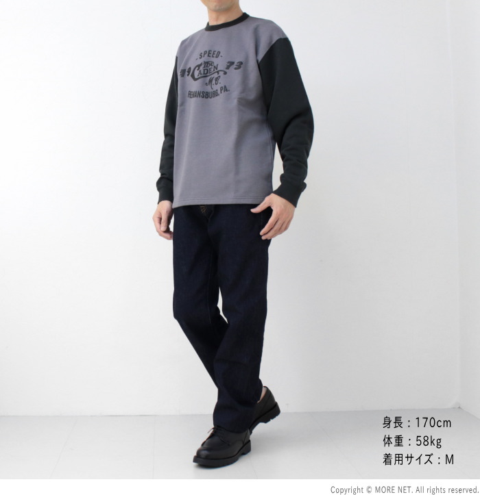 フェローズ PHERROW'S プリント裏毛長袖Tシャツ 24W-PMCT1 メンズ 日本製 | Pherrow's | 10