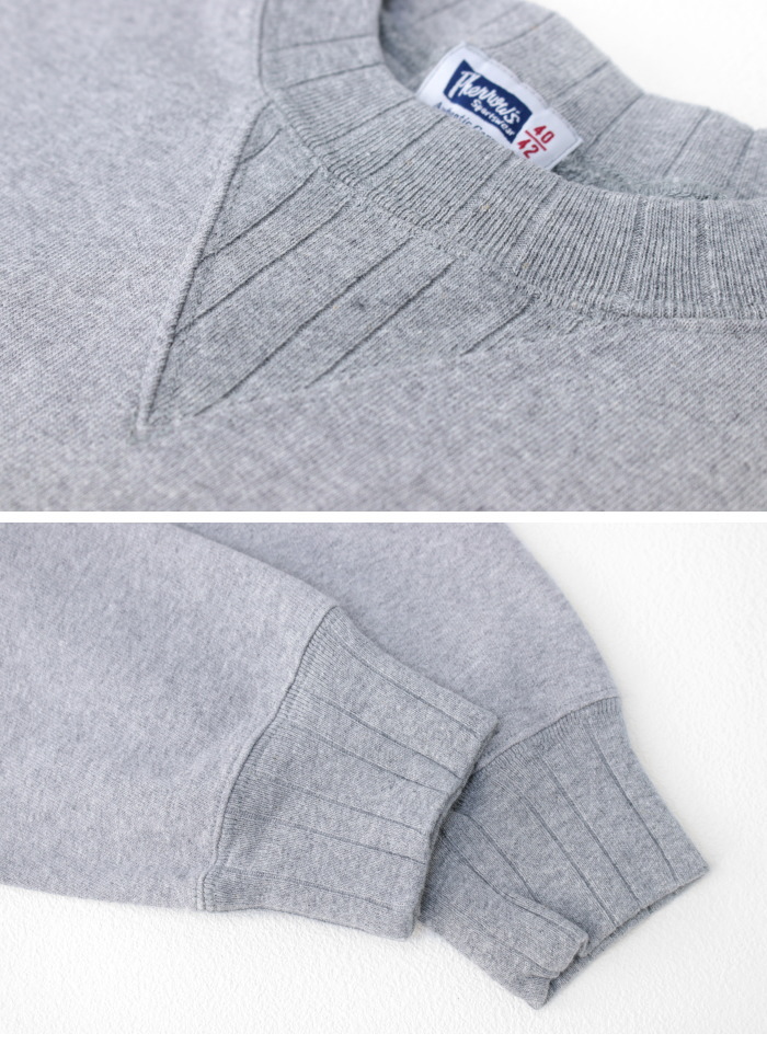 フェローズ PHERROW'S Vガゼット長袖Tシャツ 24W-PVGS メンズ 無地 スウェット | Pherrow's | 08