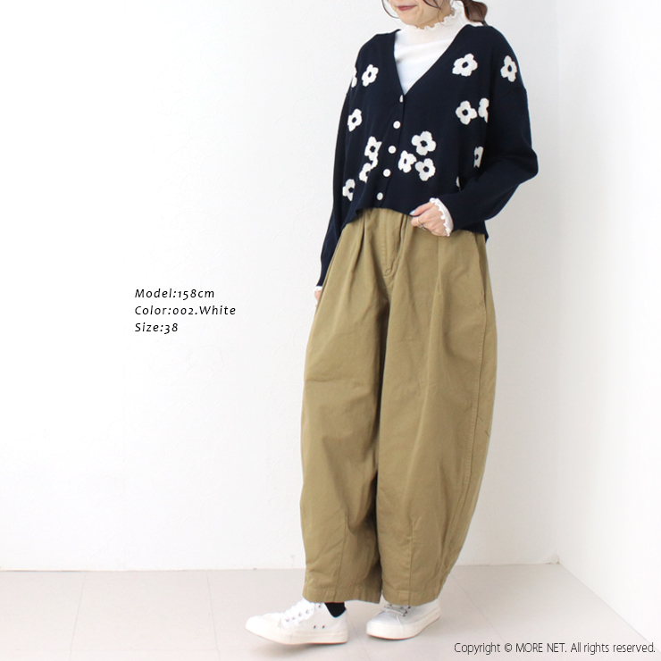 ファブリケアンプラネテール FABRIQUE en planete terre メローモックネックロングスリーブ 251-123 長袖 インナー リブニット トップス レディース 2025春夏 | FABRIQUE en Planete terre | 07